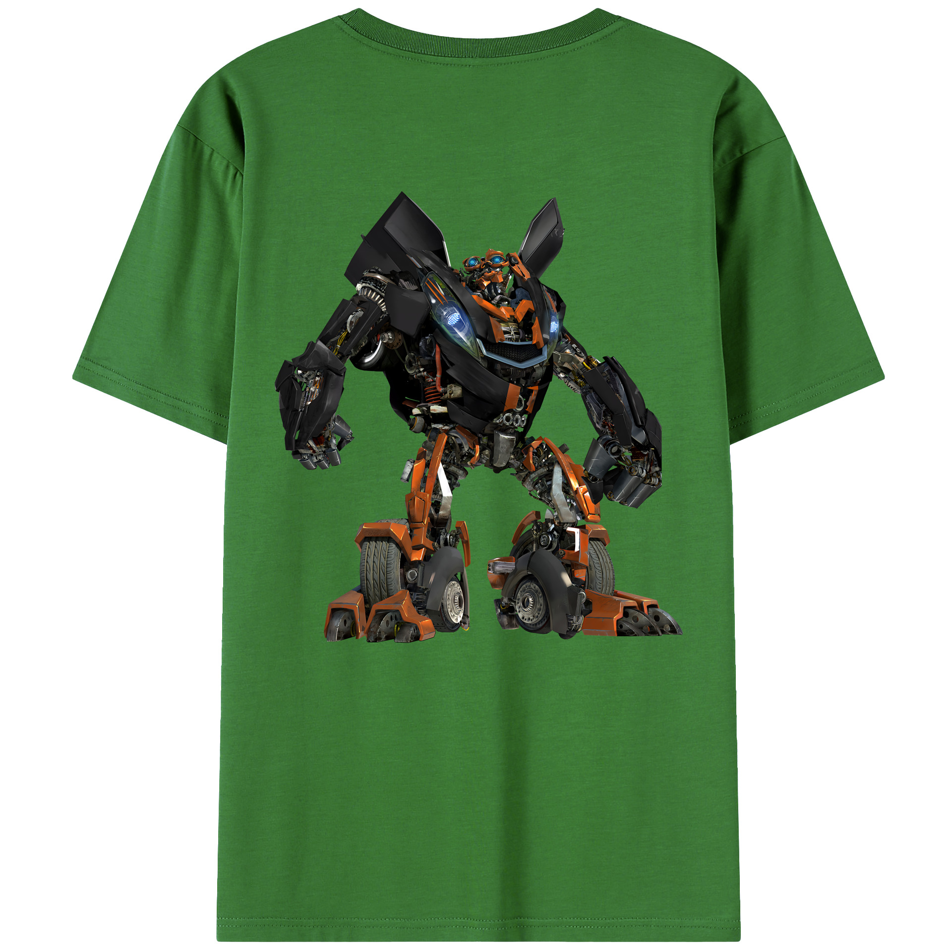 （画像用） Transformers トランスフォーマー レディース半袖Tシャツ(バックプリント)